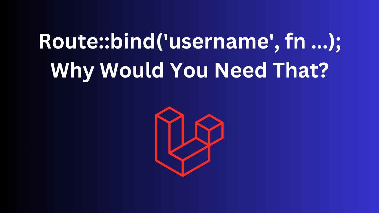 Laravel Route::bind() with Group Parameter