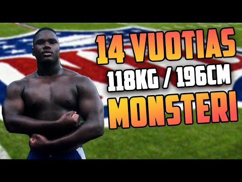 Tämä 14-vuotias jenkkifutari on USKOMATON massamonsteri!