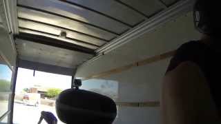preview picture of video 'Driving Suzuki DL650 V-Stom up 26 foot U-Haul Truck Ramp, Foothills, Arizona'