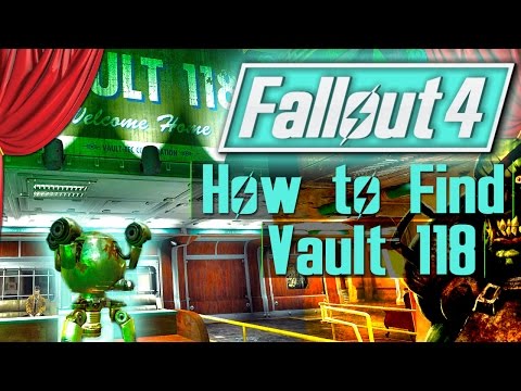 Fallout 4 Far Harbor - HOW TO FIND VAULT 118 - Secret Far Harbor Vault Location