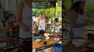 Basket boat tour and cooking class in Hoi An