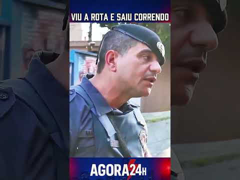 ROTA ABORDAGEM: SAIU CORRENDO #rota #policia #pmsp #abordagenspoliciais