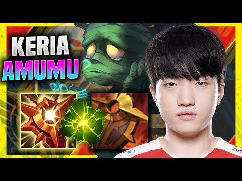 LEARN HOW TO PLAY AMUMU SUPPORT LIKE A PRO! - T1 Keria Plays Amumu Support vs Leona! | Season 11