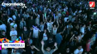 Nic Fanciulli en vivo - Creamfields Buenos Aires 2013