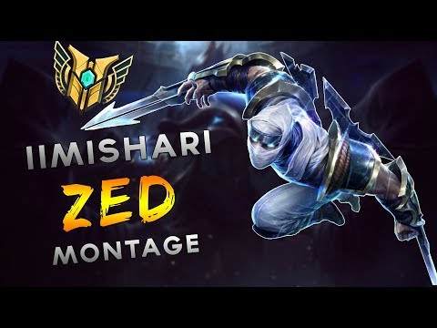 iiMISHARI "Zed " Montage - Best Zed plays | Leauge of Legends