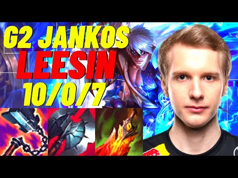 G2 JANKOS PLAYS LEESIN VS GRAVES JUNGLE |EUW CHALLENGER PATCH 11.6| [League of Legends] FullGameplay
