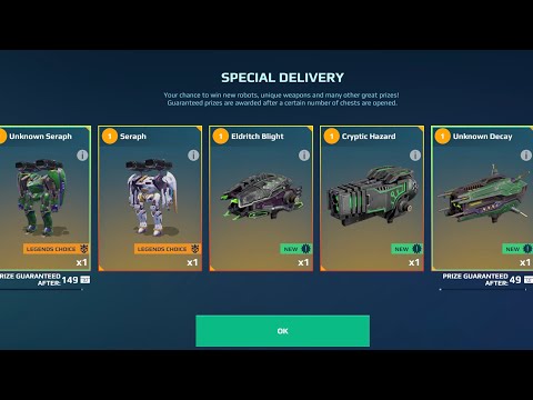 New Titan Indra with New Event in War Robots 8.3.0