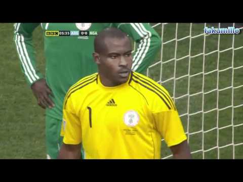 Argentina 1 - Nigeria 0 (Gol de Heinze) Relato Vignolo