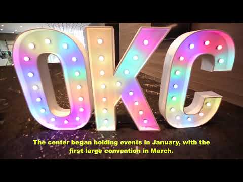 O novo centro de convenções de Oklahoma City