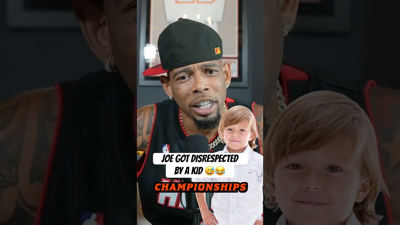 Joe had to let little man know that he was the truth in Peewee Football after he said he had 3 Chips