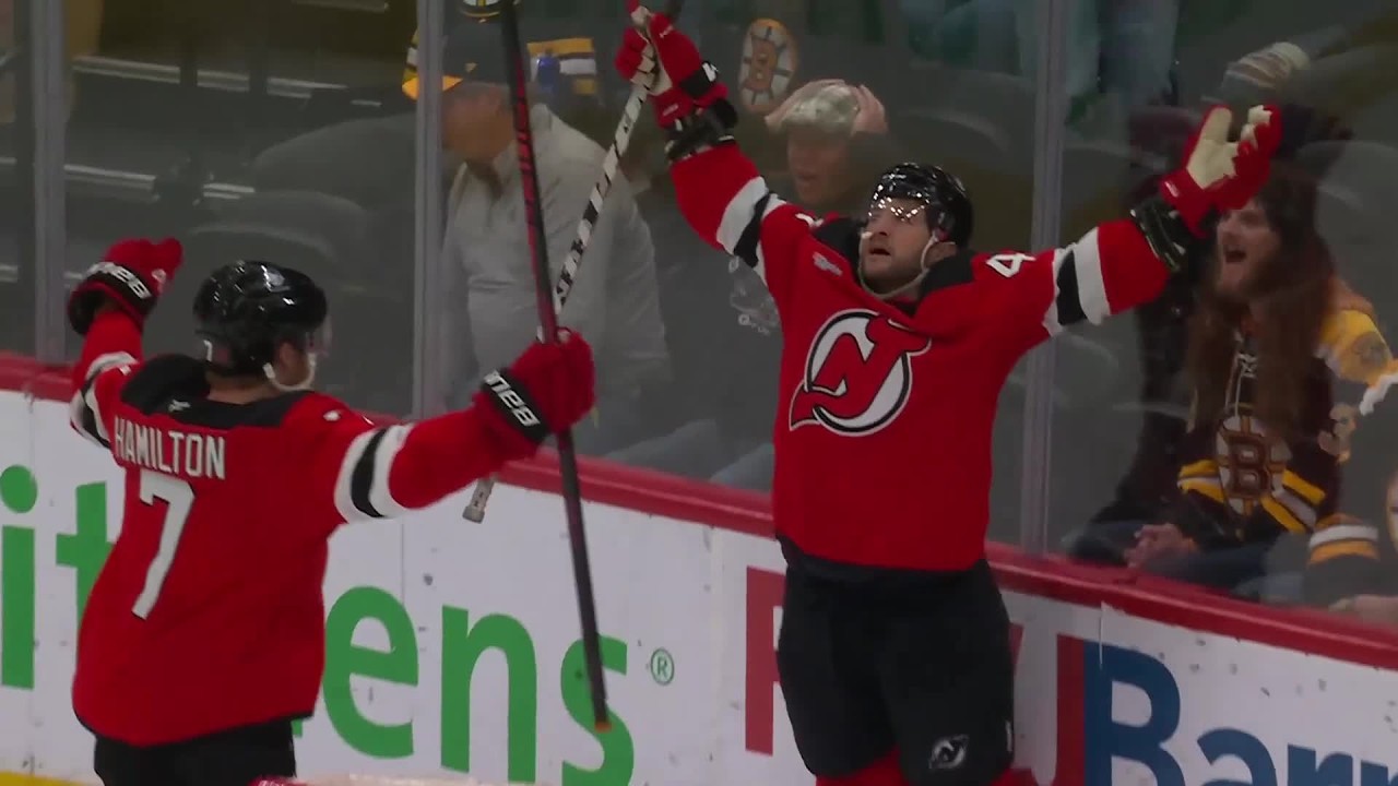 Jack Hughes sets up ELECTRIC overtime winner!