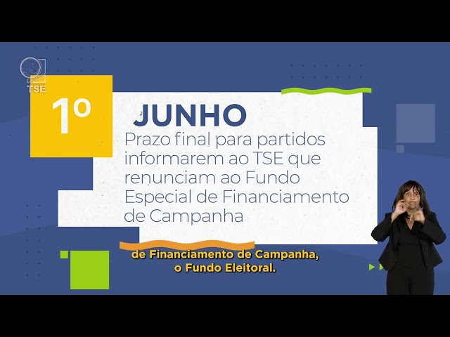Calendário Eleitoral - 1 de junho