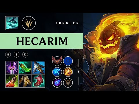 Hecarim Jungle vs Sylas - EUW Grandmaster Patch 25.23