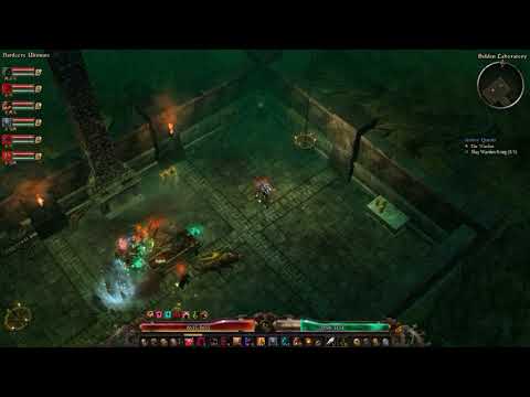Grim Dawn - Warden Krieg boss fight, Fast Kill on (Hardcore Ultimate) No Damage