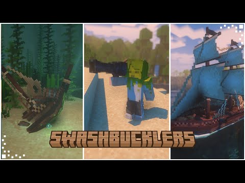 SirColor - Swashbucklers! (Minecraft Mod Showcase) | Pirate & Ships Mod for Minecraft 1.19