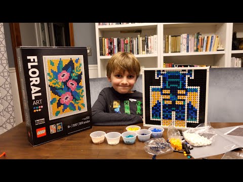 Custom LEGO Minecraft Warden Mosaic MOC