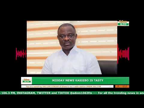Midday News Kasiebo Is Tasty on Adom 106.3 FM (23-01-26)