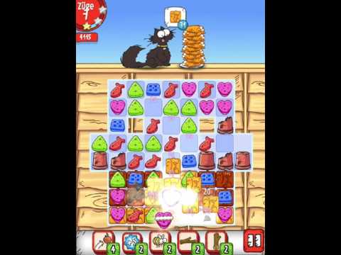 Simons Cat - Crunch Time - Level 124 - No Boosters (by match3news.com)