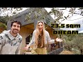 WE BUILT OUR TINY HOUSE STRUCTURE IN 1 DAY CLT PANELS