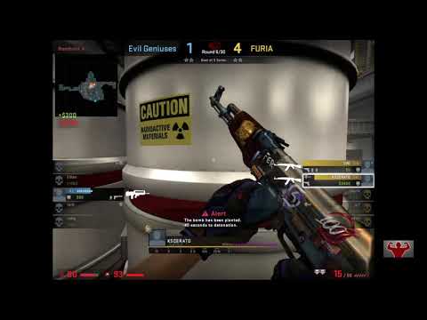 KSCERATO POV (FURIA) vs EG - train - 29-6 - IEM New York 2020 PART 1 [ends 12-3]
