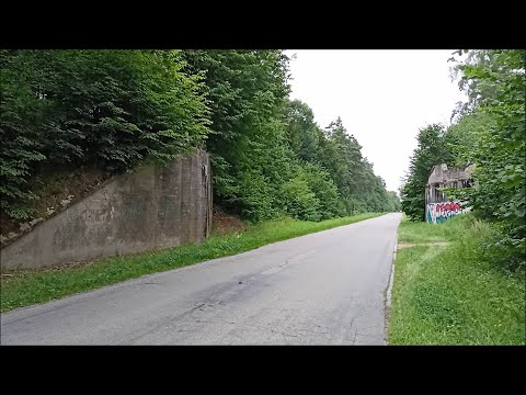 Szlakiem dawnej linii kolejowej Orneta - Morąg.