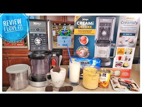 👉 Ninja CREAMi Deluxe NC501 Ice Cream & Frozen Drink Maker REVIEW - I Love It!