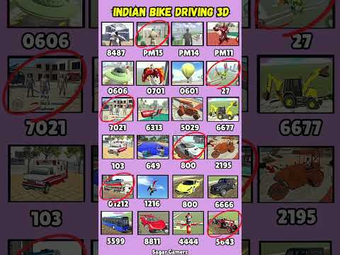 Only Real code 💥 Indian bike driving 3d all new cheat code update + plugin cheat code
