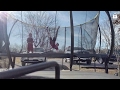 THE WORST TRAMP FAIL NECK SQUASH HURT