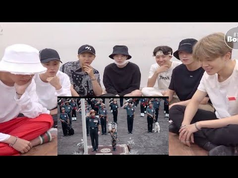 BTS React. Jana Gana Mana, Esther hnamte. ft. 3 Assam rifles