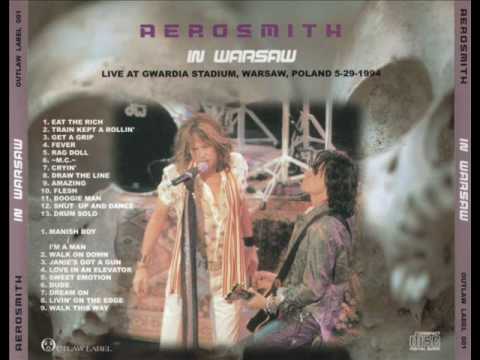 Aerosmith Draw The Line Live Warsaw '94