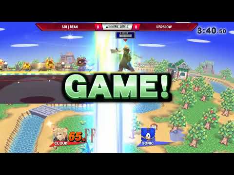 VS Weekly 9/13/18 - Winners Semis - SDi | Bean (Cloud) vs Ur2Slow (Sonic) - Smash 4