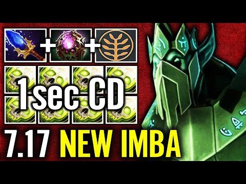 Necrophos Octarine + Talent tree NEW Cancer 7.17 Heal All WTF imba Dota 2