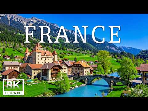 France 8K | Timeless Beauty – Lavender Fields, Historic Landmarks & Picturesque Villages