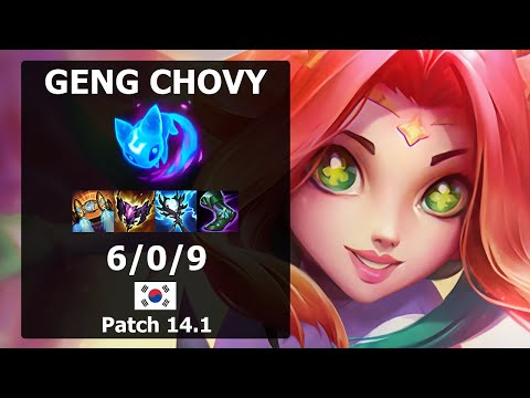 GenG Chovy Neeko MID Perfect KDA vs Yone| Patch 14.1 KR Challenger