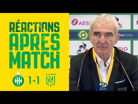 Raymond Domenech après AS Saint-Etienne - FC Nantes