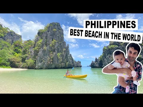 ONE OF THE BEST BEACHES IN THE WORLD! EL NIDO, PHILIPPINES