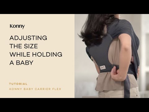 Konny Baby Carrier FLEX | TIP. Adjusting the size