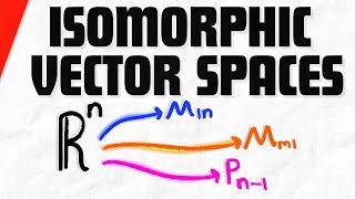 Isomorphic Vector Spaces and Isomorphisms | Linear Algebra