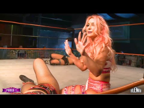 Viva Van vs Alex Gracia vs Danika Della Rouge (Women's Wrestling) Poder~! live in Las Vegas