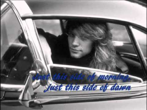 Bon Jovi The Radio Saved My Life Tonight Lyrics