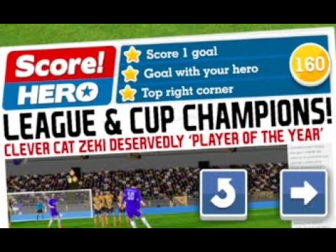 Score Hero Level 160 (3 Stars) Walkthrough - Chelsea FC vs Hull City