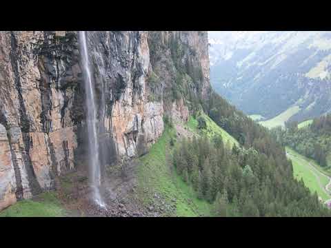 Luftseilbahn Gossalp - Oberalp Talfahrt - cable car Switzerland