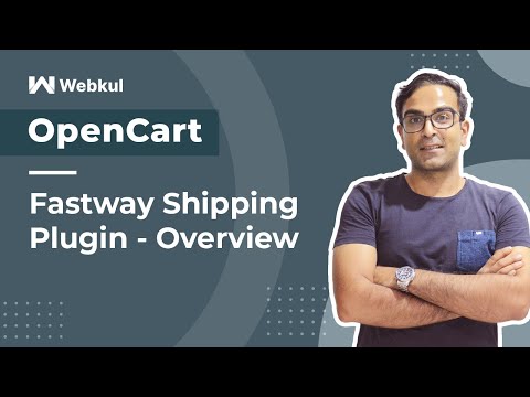 OpenCart Fastway Shipping Plugin -  Overview