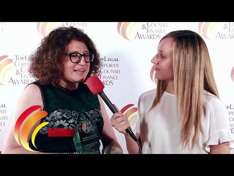 Isabella Gonzalez, Whirlpool - TopLegal Corporate Counsel & Finance Awards 2019