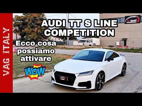 Audi TT S line Competition 2019 2.0 TFSI remapped to 237 hp Alarm activation and much more