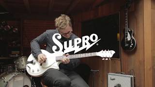 Video thumbnail for Supro Belmont Semi-Hollow Electric Guitar with Jared Scharff by Musician's Friend
