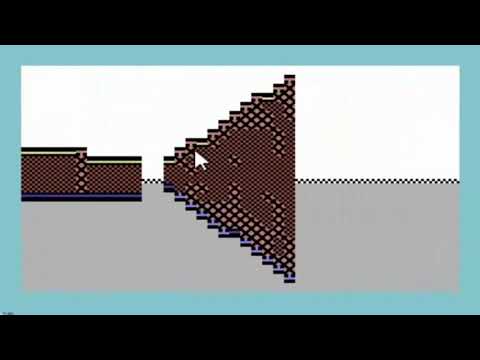 Petscii Doom(C64): Sprite LOD and the terrifyingly evil Pacmanscii