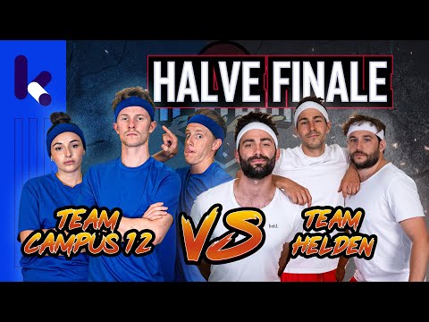 TREFBAL ROYALE: Team Campus 12 VS. Team Helden - Aflevering 5 (HALVE FINALE)