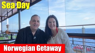 Norwegian Getaway | Sea Day | Day 1 Review | Waterfront | Norwegian Cruise Line
