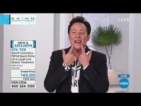 Skinn Cosmetics PEP40 Baum Riche Lip and Laugh Line Beau...